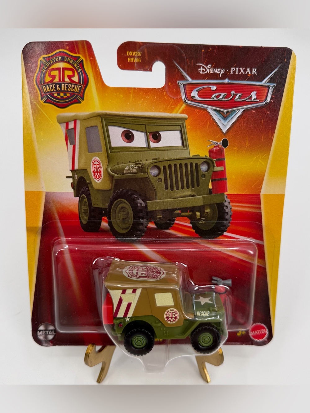 Disney Pixar Cars Race & Rescue Sarge Die Cast New